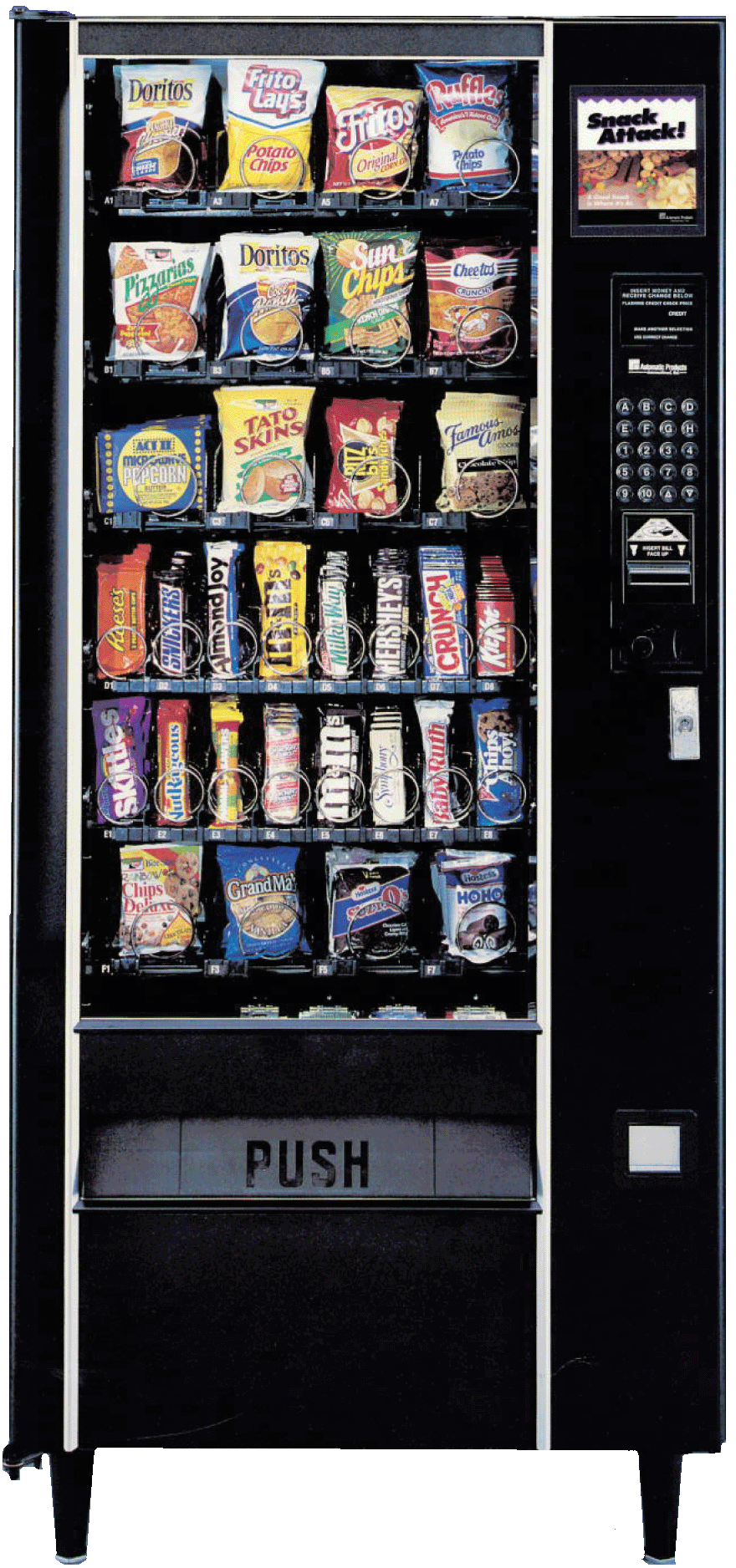 Automatic Products LCM2 Snack vending machine used